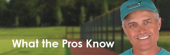 What the Pros Know